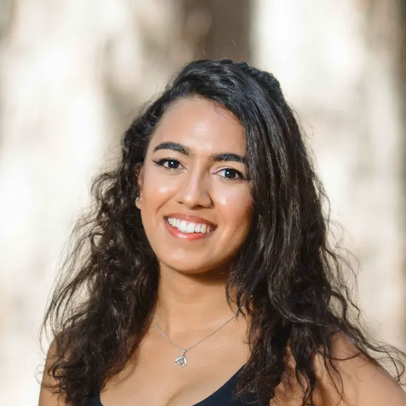 Headshot photograph of Layla Albalooshi